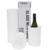 cylindrical bottle packaging for wine and champagne bottles