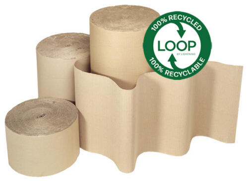 corrugated paper rolls for packaging