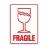 Fragile self adhesive labels