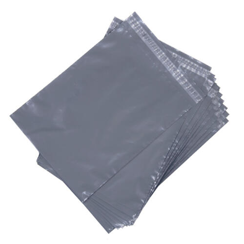 grey polythene mailers sacks & bags