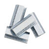 Serrated strapping seals