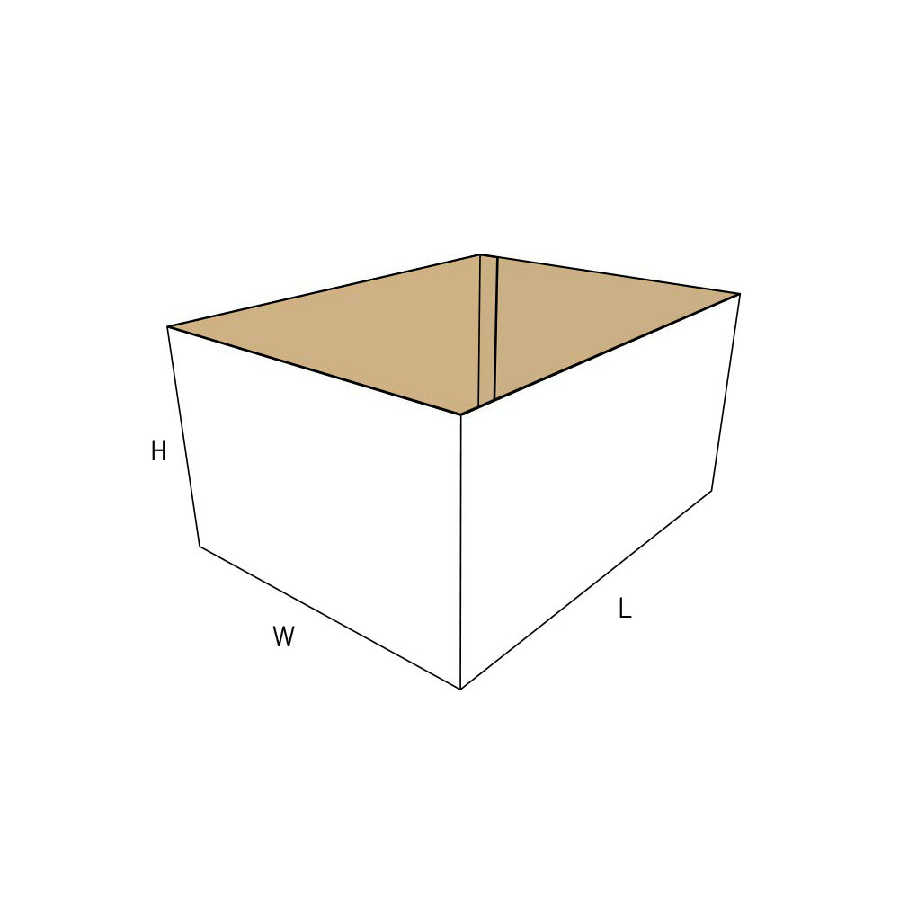 fefco box style 0200 cardboard custom box