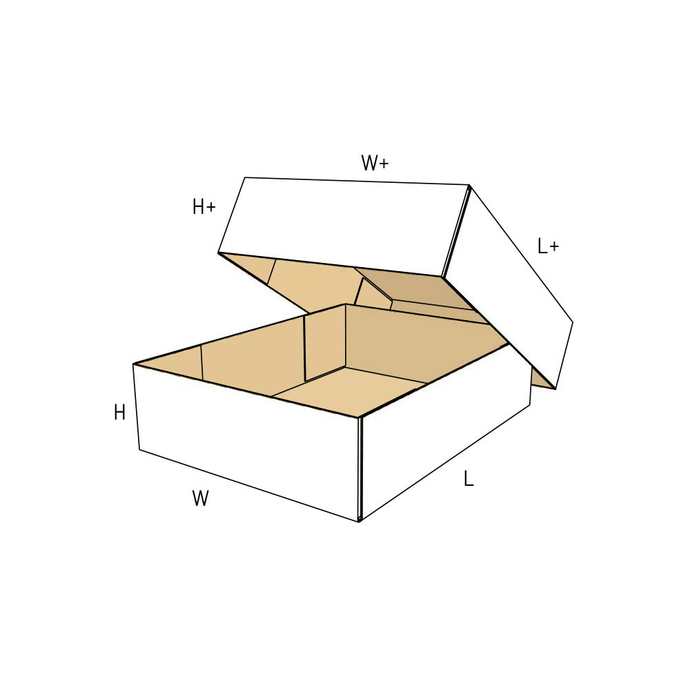 fefco box style 0300 cardboard custom box