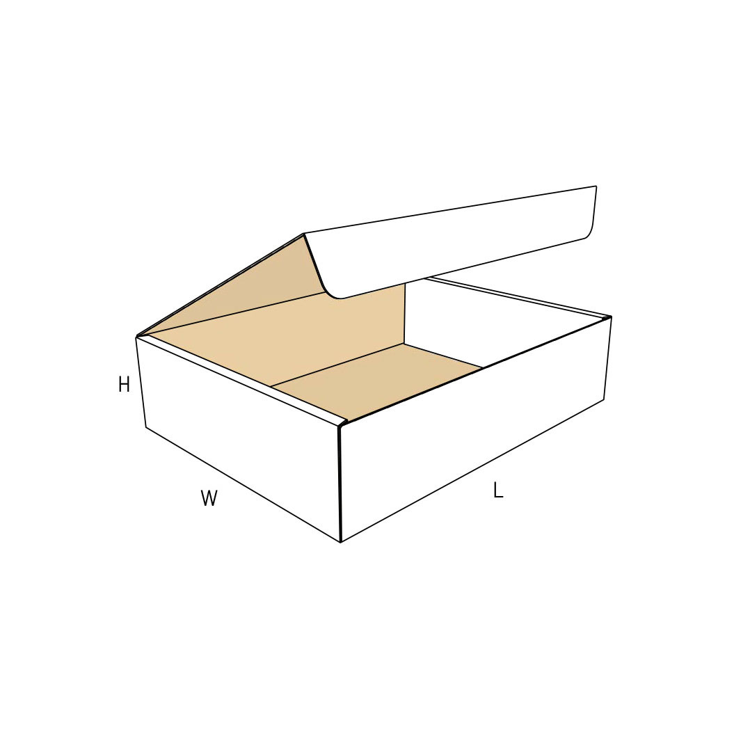 fefco box style 0421 cardboard custom box
