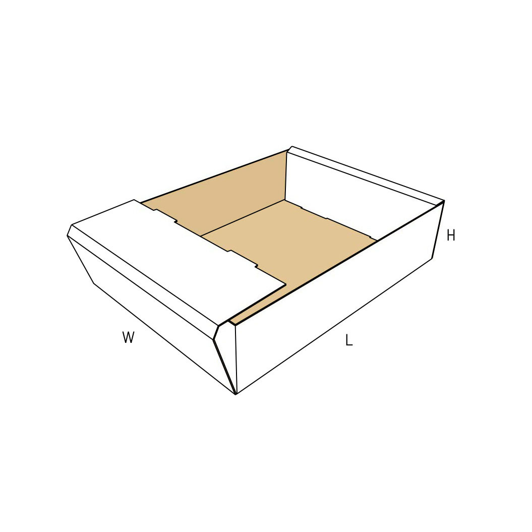 fefco box style 0422 cardboard custom box